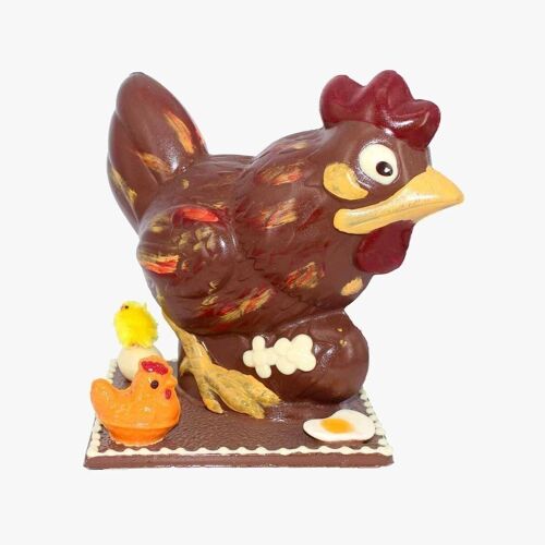 Gallina Grande Leche - Figura de Chocolate con leche para Pascua