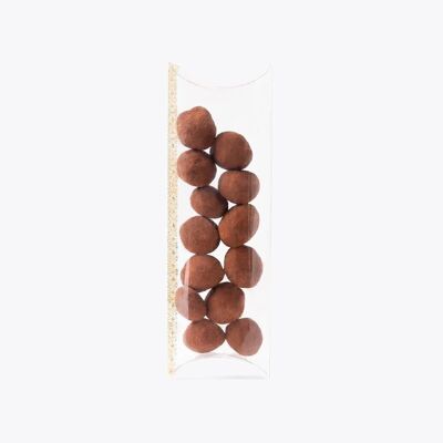 Macadamias mit Kakao – 100g-Karton