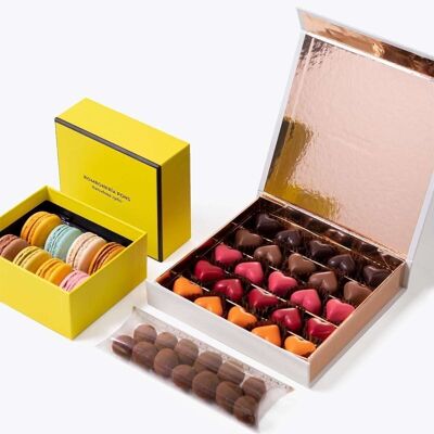 Grand paquet de chocolats - Saint Valentin