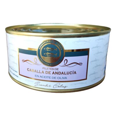 Filetes de Caballa de Andalucía en aceite de oliva 975gr