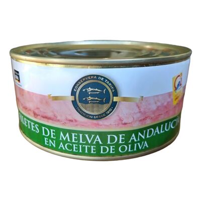 Melva fillets from Andalusia in olive oil. 975g