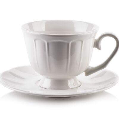 HELLA Cup and saucer 250ml 15.5xh8cm