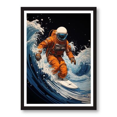 Cosmic Surfer poster