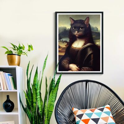 Meowlisa poster