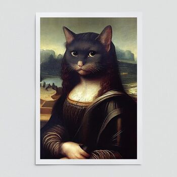 Affiche Meowlisa 2