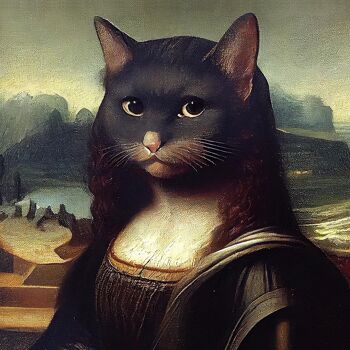 Affiche Meowlisa 4