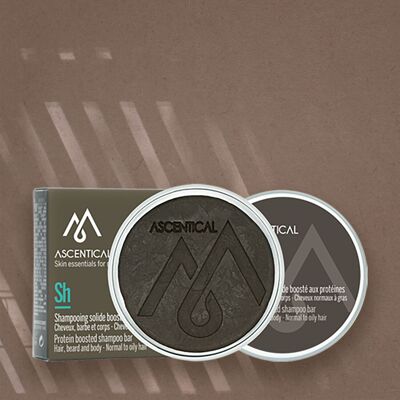 ASCENTICAL 3 in 1 solid shampoo