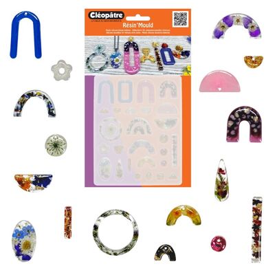 Transparent Bohemian Jewelry Mold For Resin