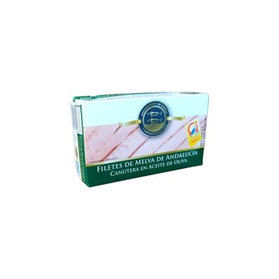 Filetes de Melva canutera en aceite de oliva. 120gr