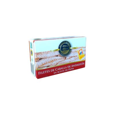 Filetti di Sgombro dell'Andalusia in olio d'oliva. 120 g