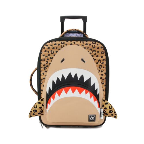 YLX Shark Bite Trolley Bag | Kids | Zebra Shark