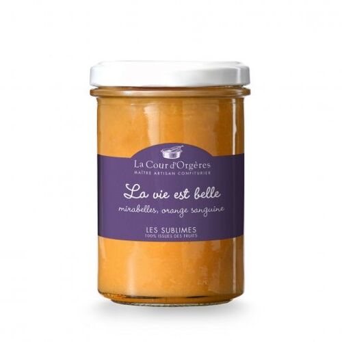 Confiture sublime "La vie est belle" 230g