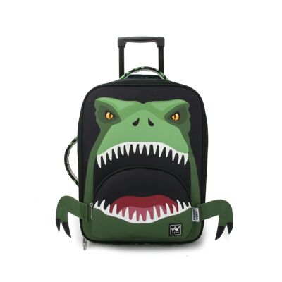YLX Dino Bite Trolley-Tasche | Kinder | Grün