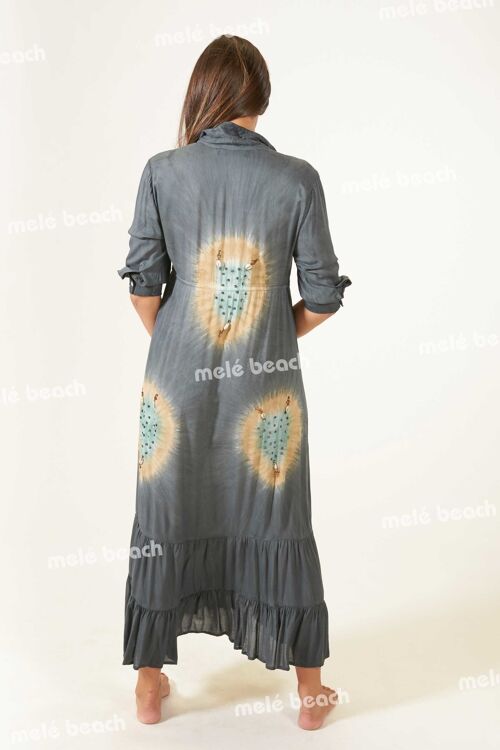 34191 LONG DRESS FUNDY