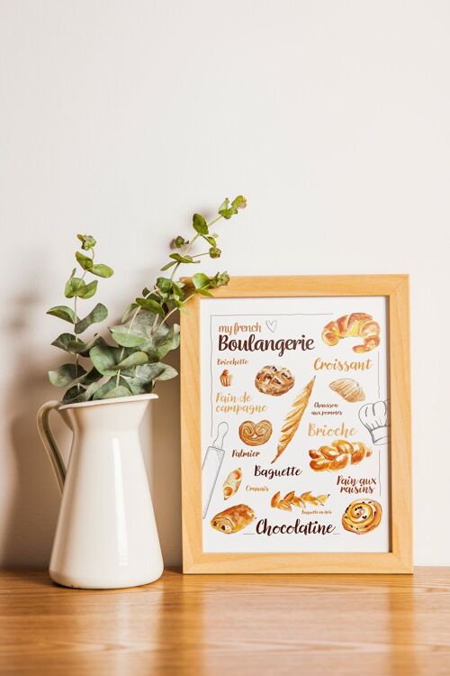 AFFICHE MY FRENCH BOULANGERIE