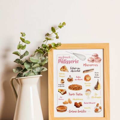MY FRENCH PATISSERIE POSTER