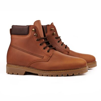 Elevated shoes for men. Brown Montana