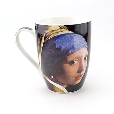 Taza, Johannes Vermeer, La joven del pendiente de perla