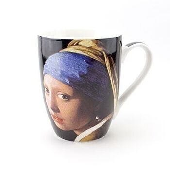 Mug, Johannes Vermeer, La Jeune Fille à la boucle d'oreille en perle 4