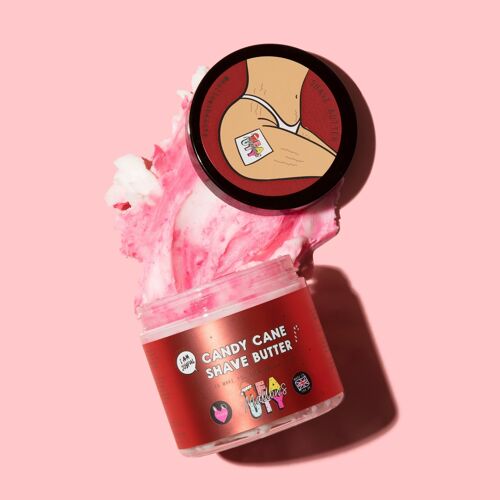 Candy Cane Shave Butter