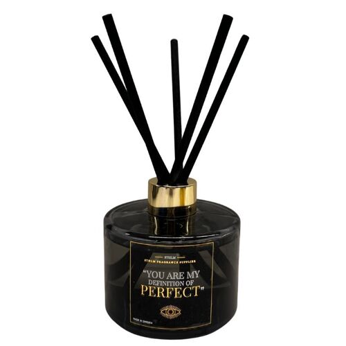 Reed Diffuser | "You Are My Definition Of Perfect" | Meadow Lily & Cotton Musk
