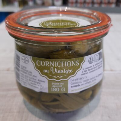 Conserves de Cornichons au vinaigre 180g