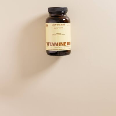 Folato de limón - gominolas naturales de vitamina B9