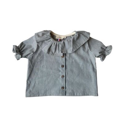 Stan Shirt Ocean Stripe para Bebés