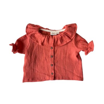 Baby Girls' Stan Shirt Gaze Peach