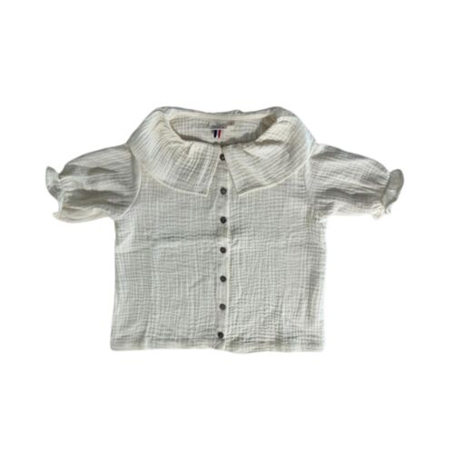 Chemise Stan Fille Enfant Gaze Ecru