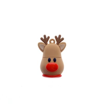 Mojipower  USB Flash Drive 16GB - Christmas Rudolph