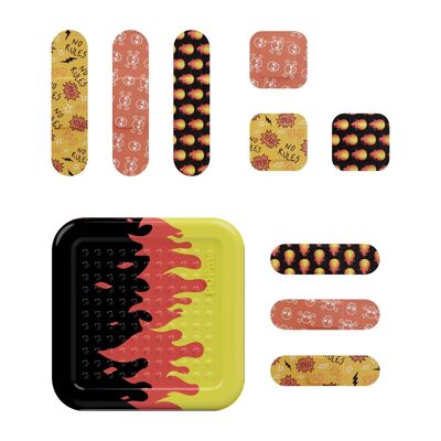 Popme "Street Vibes" Fun Bandages Kit  - Wound Care