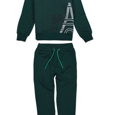 Boys' sports jogging tracksuit set, 3-14 years old