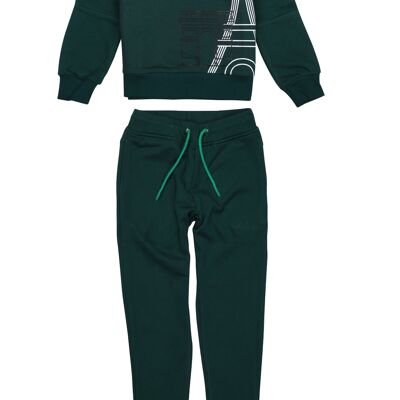 Boys' sports jogging tracksuit set, 3-14 years old