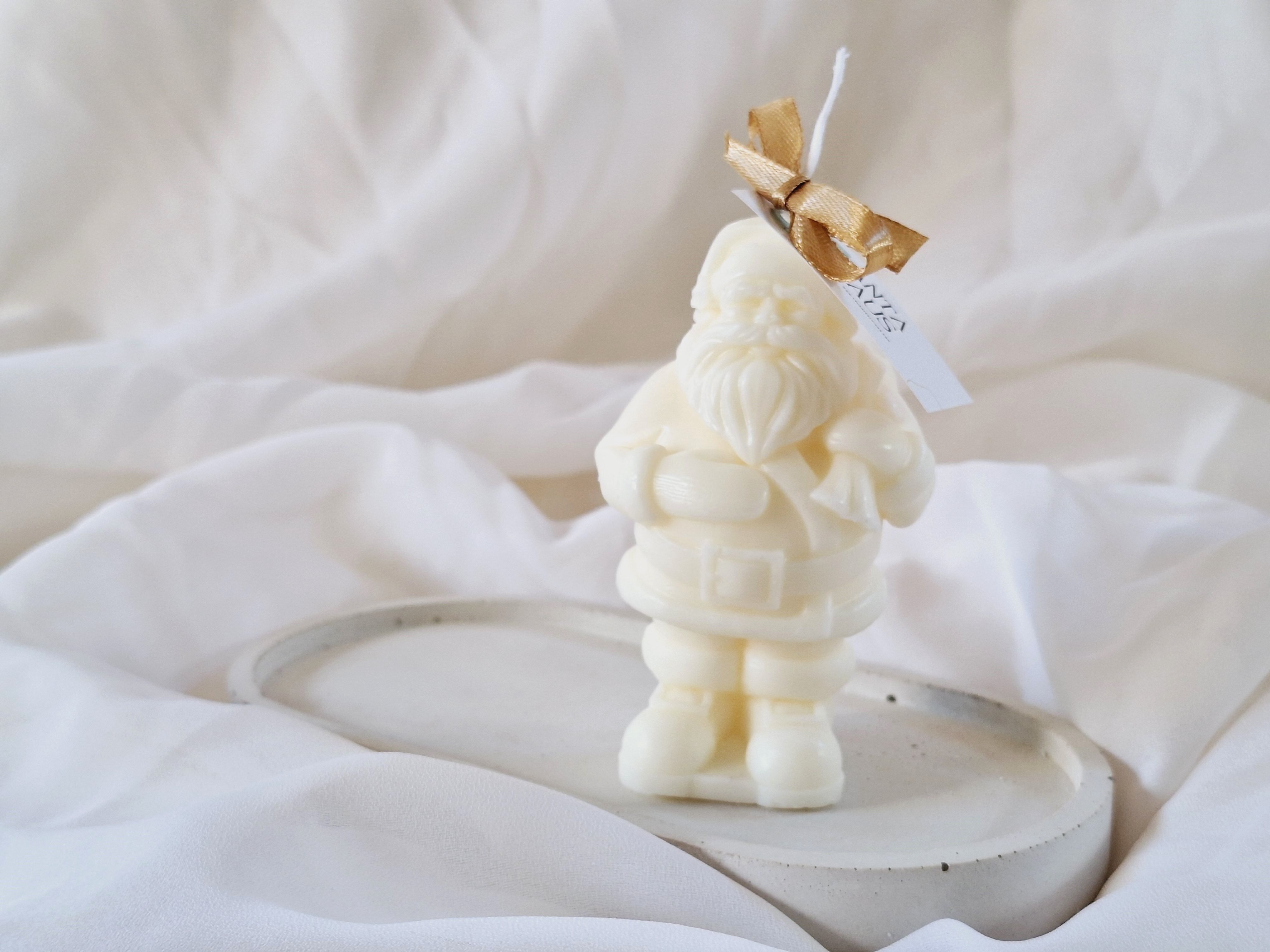 Weihnachtsmann-Sojawachs-Weihnachtskerze