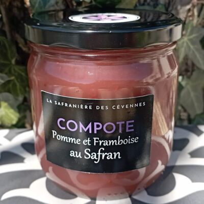 Apple and raspberry compote with saffron 400g