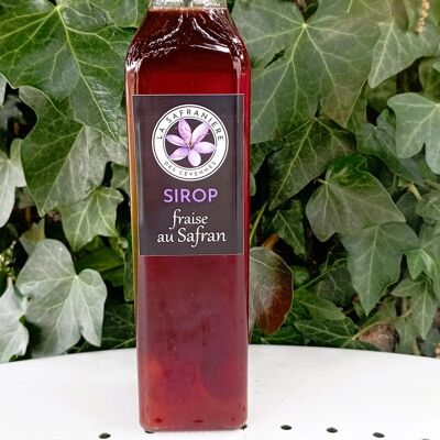 Erdbeer-Safran-Sirup 250 ml