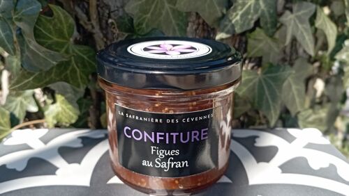 Confiture de figues au safran