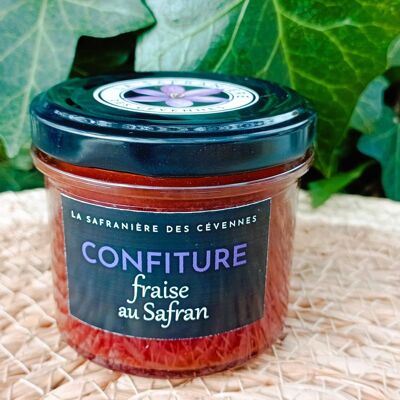 Erdbeermarmelade mit Safran