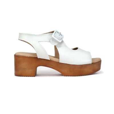 White AMAN sandal