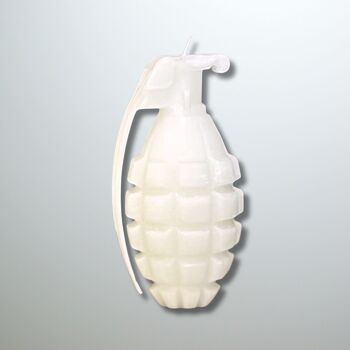 Bougie Grenade senteur FLEUR DE COTON