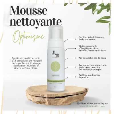 Mousse nettoyante