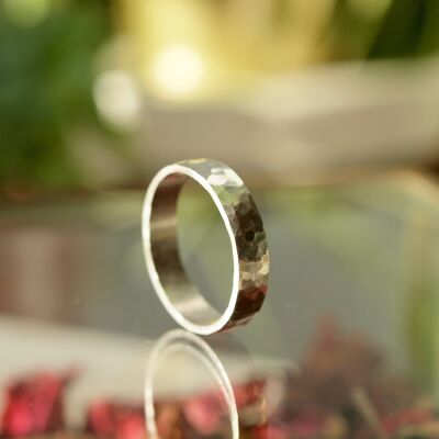 Thick Silver Ring