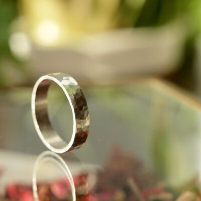 Thick Silver Ring