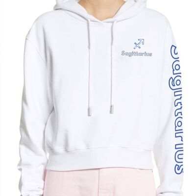 Hooded Sweatshirt with Hood "Sagittarius"__M