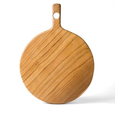 Rembang teak wood serving board, length 40 cm depth 30 cm height 2 cm