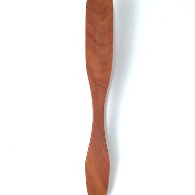 Natural sawo Ceram wood kitchen tong, handmade, height 5 cm length 20 cm depth, made in Indonesia