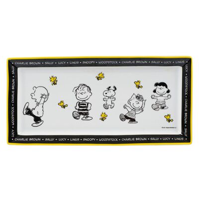 Ciotola in porcellana Peanuts Family + Snoopy 35x17 cm