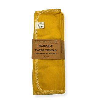 Serviettes en papier réutilisables - Paquet de 10 - Coton | Serviettes sans papier 8