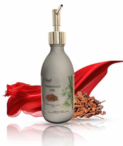 Sandalwood Silk Hand and Body Lotion - 300ml Bottle